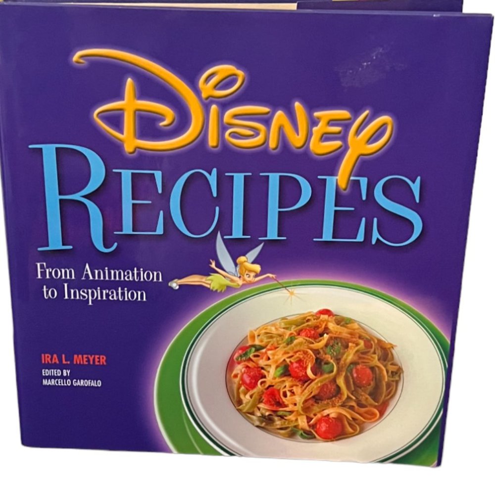 Disney Recipes Cookbook - Purple Cover